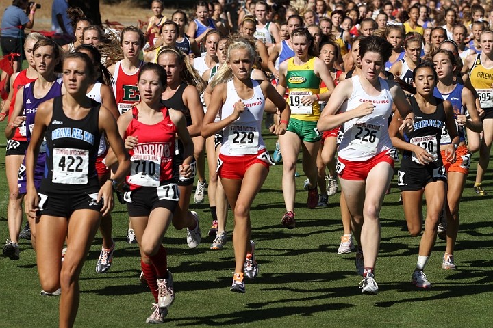 2010 SInv D3-035.JPG - 2010 Stanford Cross Country Invitational, September 25, Stanford Golf Course, Stanford, California.